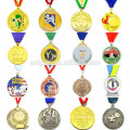 Design Your Own Miraculous Souvenir Marathon Running Cheap Award Sport Medals with Ribbon